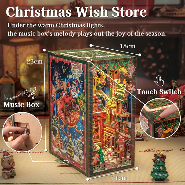 Christmas Book Nook Kit